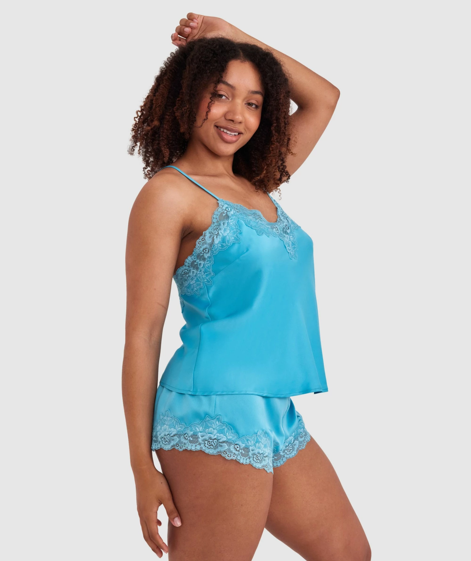 Angelica Cami - Teal 4 Angelica Cami - Teal - Image 2