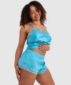 Angelica Short - Teal 10 Angelica Short - Teal -BRAS N THINGS Sales angelica short teal 01324406 7