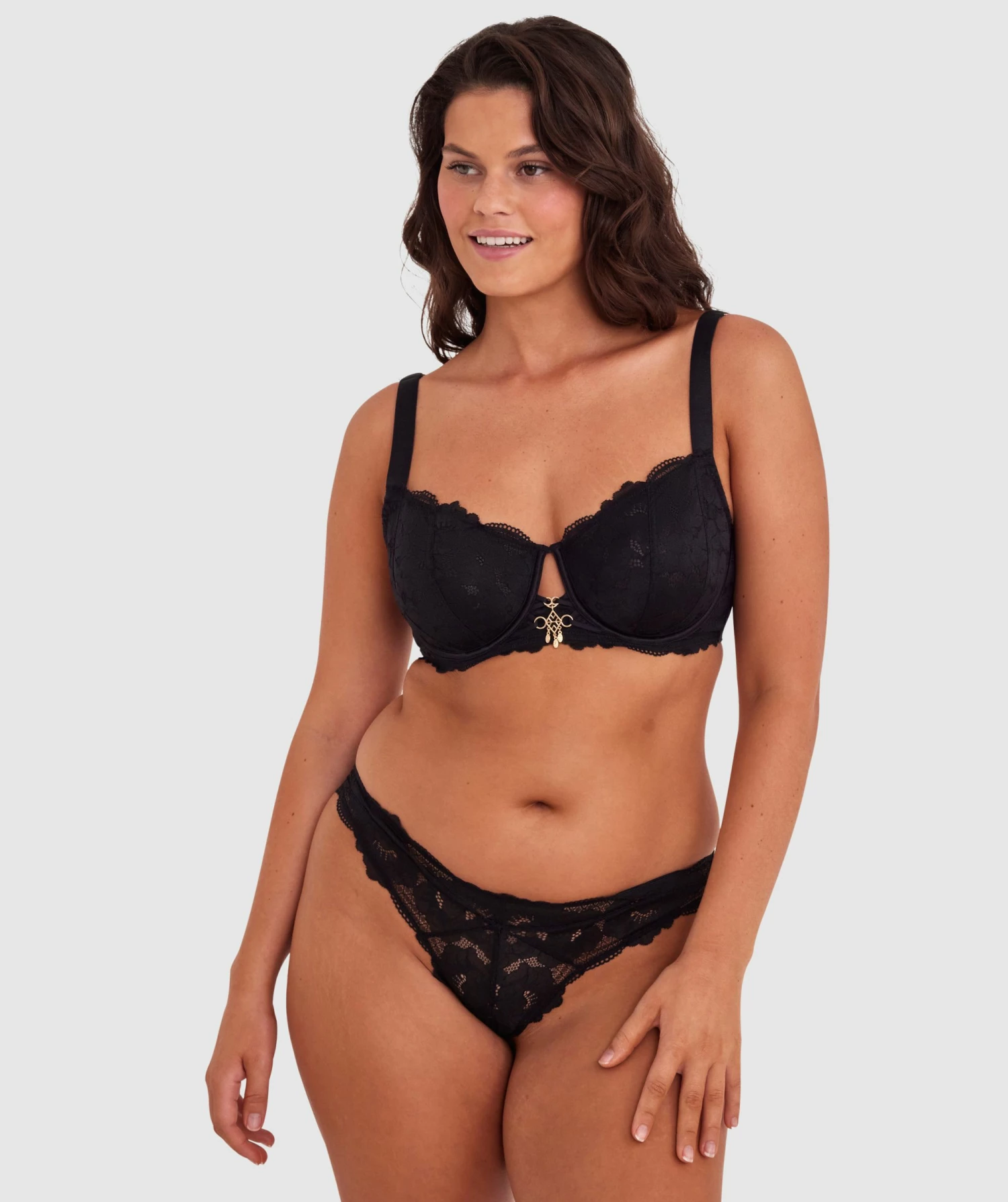 Annalise Full Coverage Bra - Black 5 Annalise Full Coverage Bra - Black - Image 3
