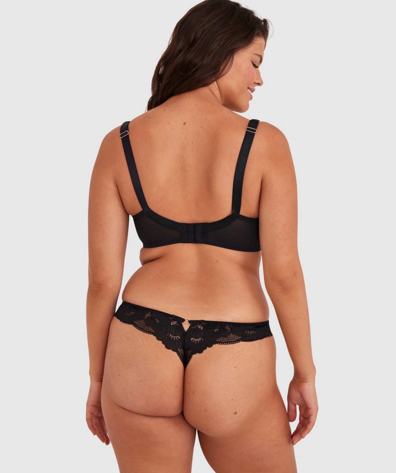 Annalise Full Coverage Bra - Black 6 Annalise Full Coverage Bra - Black - Image 4