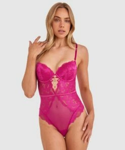 Front Page -BRAS N THINGS Sales annalise push up bodysuit rose 01475801 6