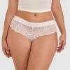 Audrey Brazilian Knicker - Ivory