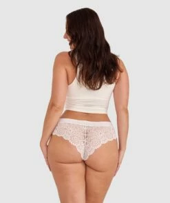 Audrey Brazilian Knicker - Ivory -BRAS N THINGS Sales audrey brazilian knicker ivory 01452504 3