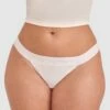 Audrey V String - Ivory -BRAS N THINGS Sales audrey v string ivory 01491003