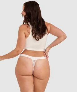 Audrey V String - Ivory 10 Audrey V String - Ivory -BRAS N THINGS Sales audrey v string ivory 01491003 3