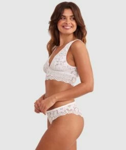 Aurelia Brazilian Knicker - Ivory 10 Aurelia Brazilian Knicker - Ivory -BRAS N THINGS Sales aurelia brazilian knicker ivory 01485801 7