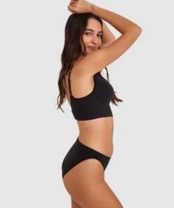 Base Layers Bikini Knicker - Black -BRAS N THINGS Sales base layers bikini knicker black 01434401 16