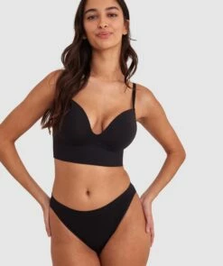Base Layers Bikini Knicker - Black -BRAS N THINGS Sales base layers bikini knicker black 01434401 20