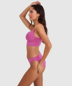 Base Layers Bikini Knicker - Pink 10 Base Layers Bikini Knicker - Pink -BRAS N THINGS Sales base layers bikini knicker pink 01434403 17