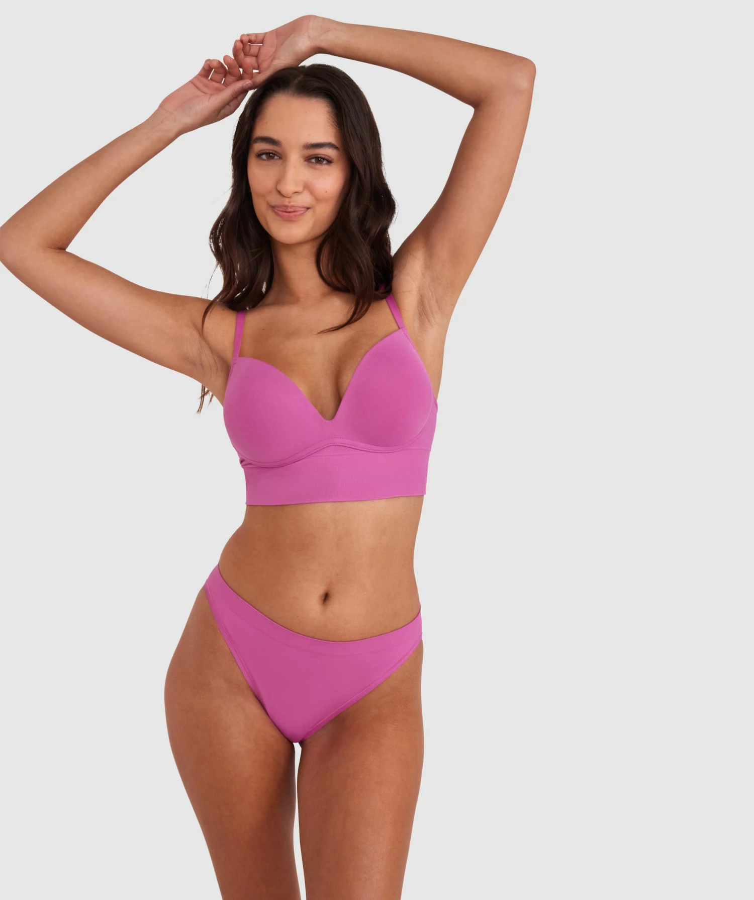 Base Layers Bikini Knicker - Pink 4 Base Layers Bikini Knicker - Pink - Image 2
