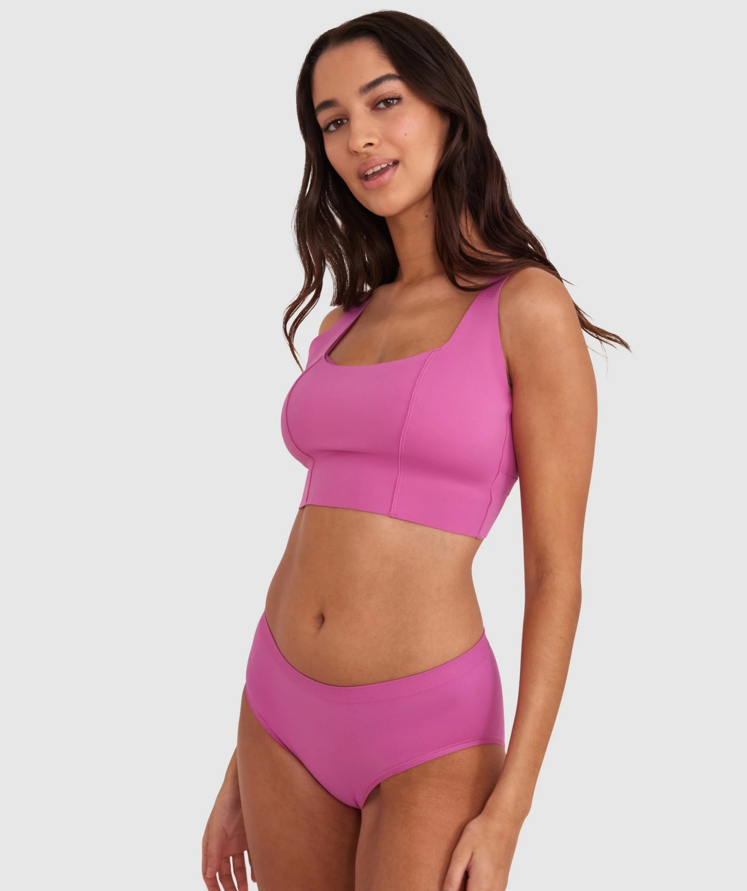 Base Layers Hipster Brief - Pink 5 Base Layers Hipster Brief - Pink - Image 3