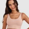 Base Layers Long Line Crop - Nude 1 Base Layers Long Line Crop - Nude -BRAS N THINGS Sales base layers long line crop nude 01418502 3