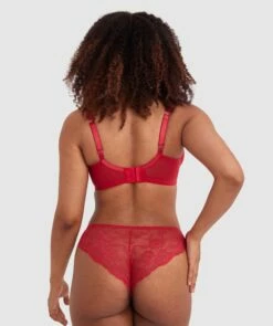 Bethany Full Cup Underwire Bra - Red 11 Bethany Full Cup Underwire Bra - Red -BRAS N THINGS Sales bethany full cup underwire bra red 01382804 11