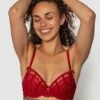 Bethany Push Up Bra - Red -BRAS N THINGS Sales bethany push up bra red 01212804 7
