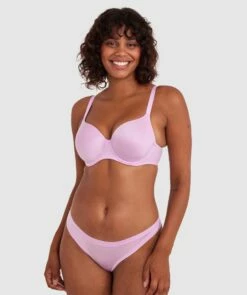 Body Bliss Full Cup Bra - Lilac -BRAS N THINGS Sales body bliss full cup bra lilac 00493625 7