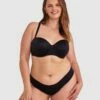 Body Bliss Full Cup Strapless Bra - Black