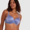 Body Bliss Lace Full Cup Bra - Blue 2 Body Bliss Lace Full Cup Bra - Blue -BRAS N THINGS Sales body bliss lace full cup bra blue 00525017 13
