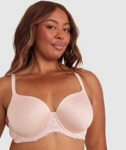 Body Bliss Lace Full Cup Bra - Blush Pink -BRAS N THINGS Sales body bliss lace full cup bra blush pink 00525003 1