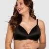 Body Bliss Maternity Wirefree Bra - Black 2 Body Bliss Maternity Wirefree Bra - Black -BRAS N THINGS Sales body bliss maternity wirefree bra black 00803604 2