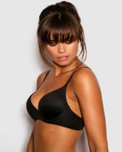 Body Bliss Plunge Double Push Up - Black -BRAS N THINGS Sales body bliss plunge double push up black 00599101 1