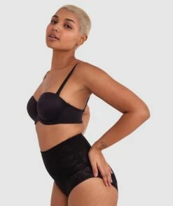 Body Bliss Strapless Contour Bra - Black -BRAS N THINGS Sales body bliss strapless contour bra black 00712902 6