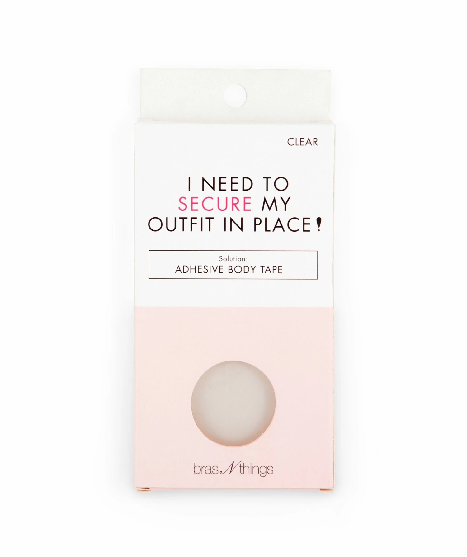 Body Tape 20 Strip Pack - Clear 4 Body Tape 20 Strip Pack - Clear - Image 2