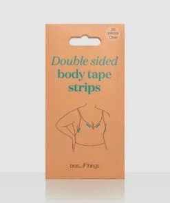 Body Tape 20 Strip Pack - Clear 7 Body Tape 20 Strip Pack - Clear -BRAS N THINGS Sales body tape 20 strip pack clear 10204501 2