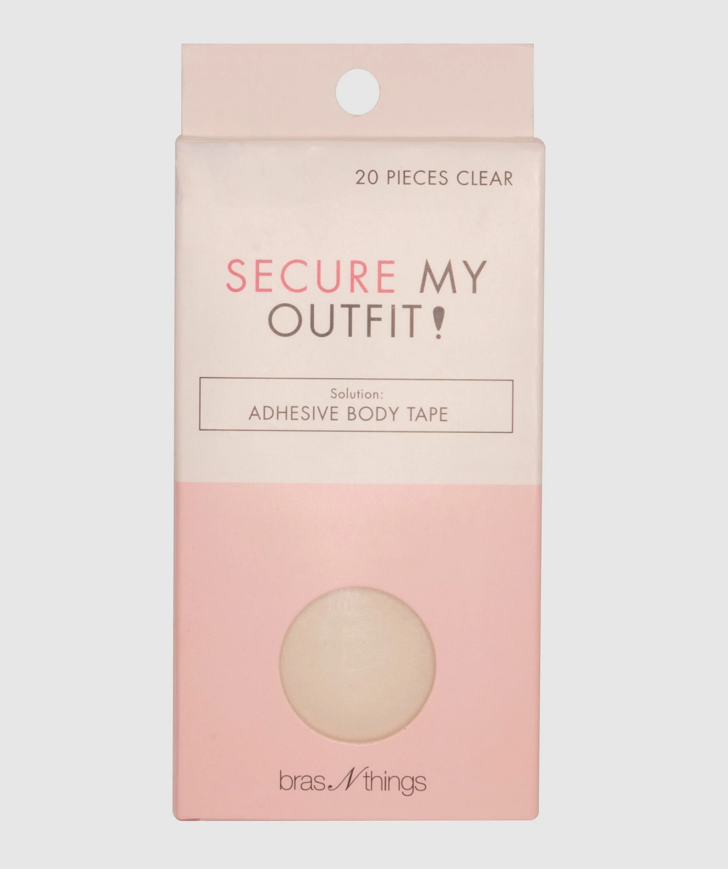 Body Tape 20 Strip Pack - Clear 3 Body Tape 20 Strip Pack - Clear