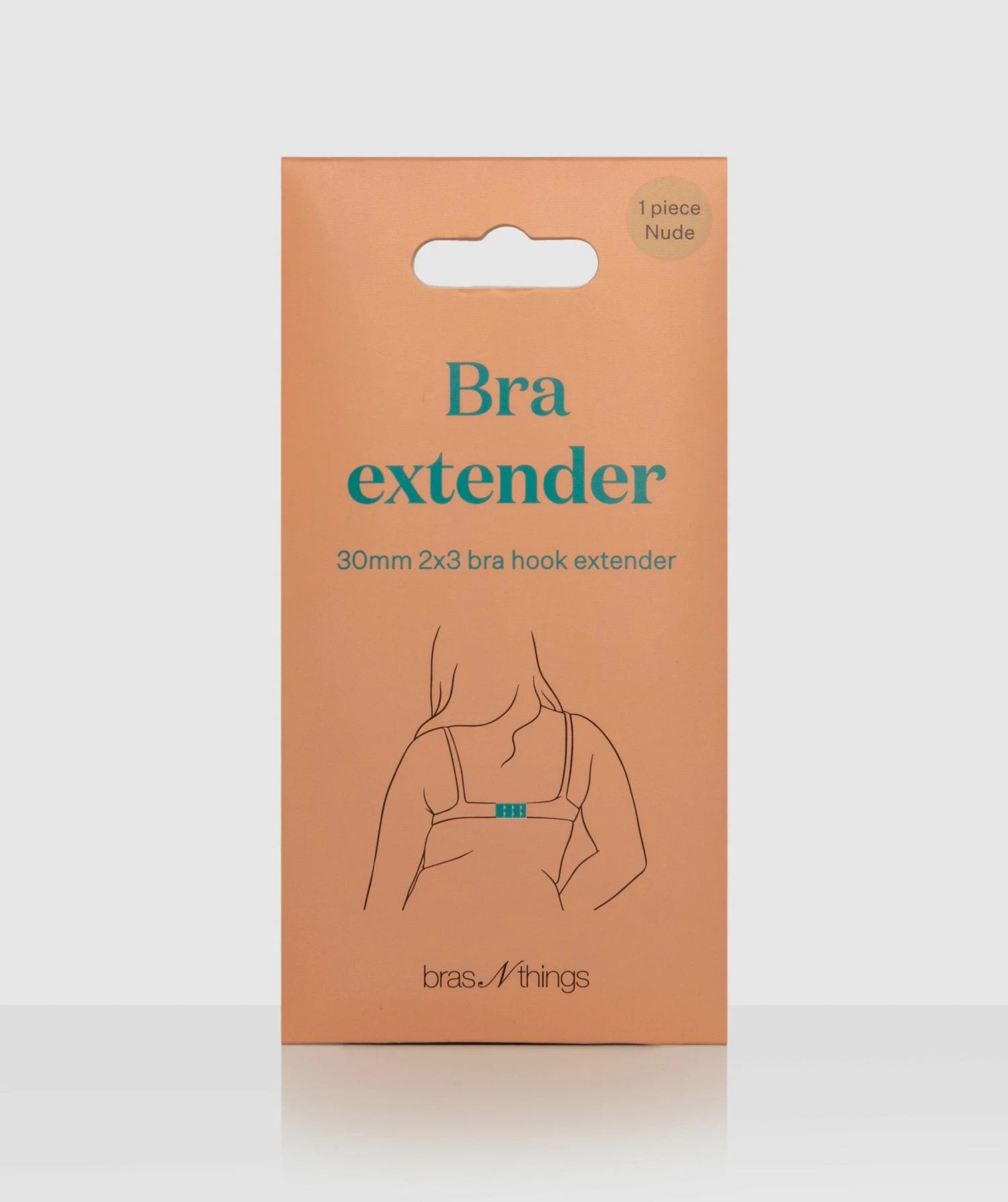 Bra Extender 2X3 Hook - Nude 4 Bra Extender 2X3 Hook - Nude - Image 2