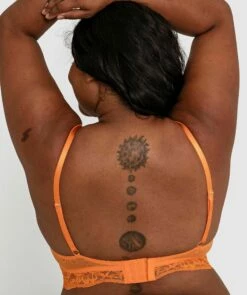 Breeze Bralette - Orange -BRAS N THINGS Sales breeze bralette orange 01413101