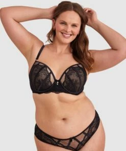 Bryanna Push Up Bra - Black -BRAS N THINGS Sales bryanna push up bra black 01443601 10