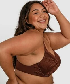 Cadence Full Cup Plunge Bra - Nude 6 -BRAS N THINGS Sales cadence full cup plunge bra nude 6 01379302 5