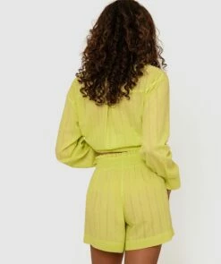 Carissa Short - Bright Green -BRAS N THINGS Sales carissa short bright green 01367802 3