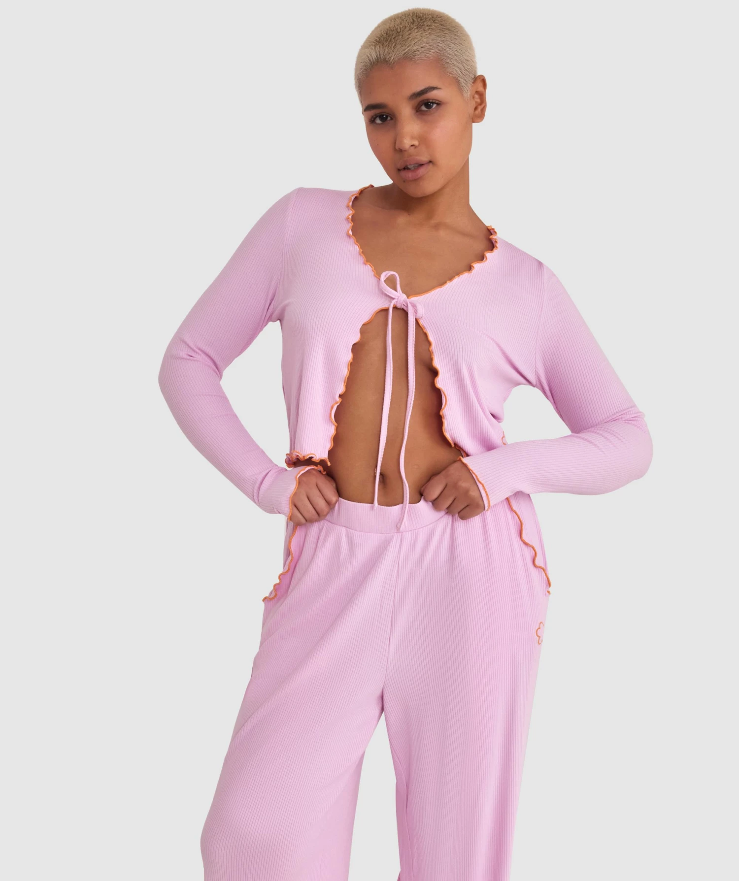 Chelsea Long Sleeve - Pale Pink 3 Chelsea Long Sleeve - Pale Pink