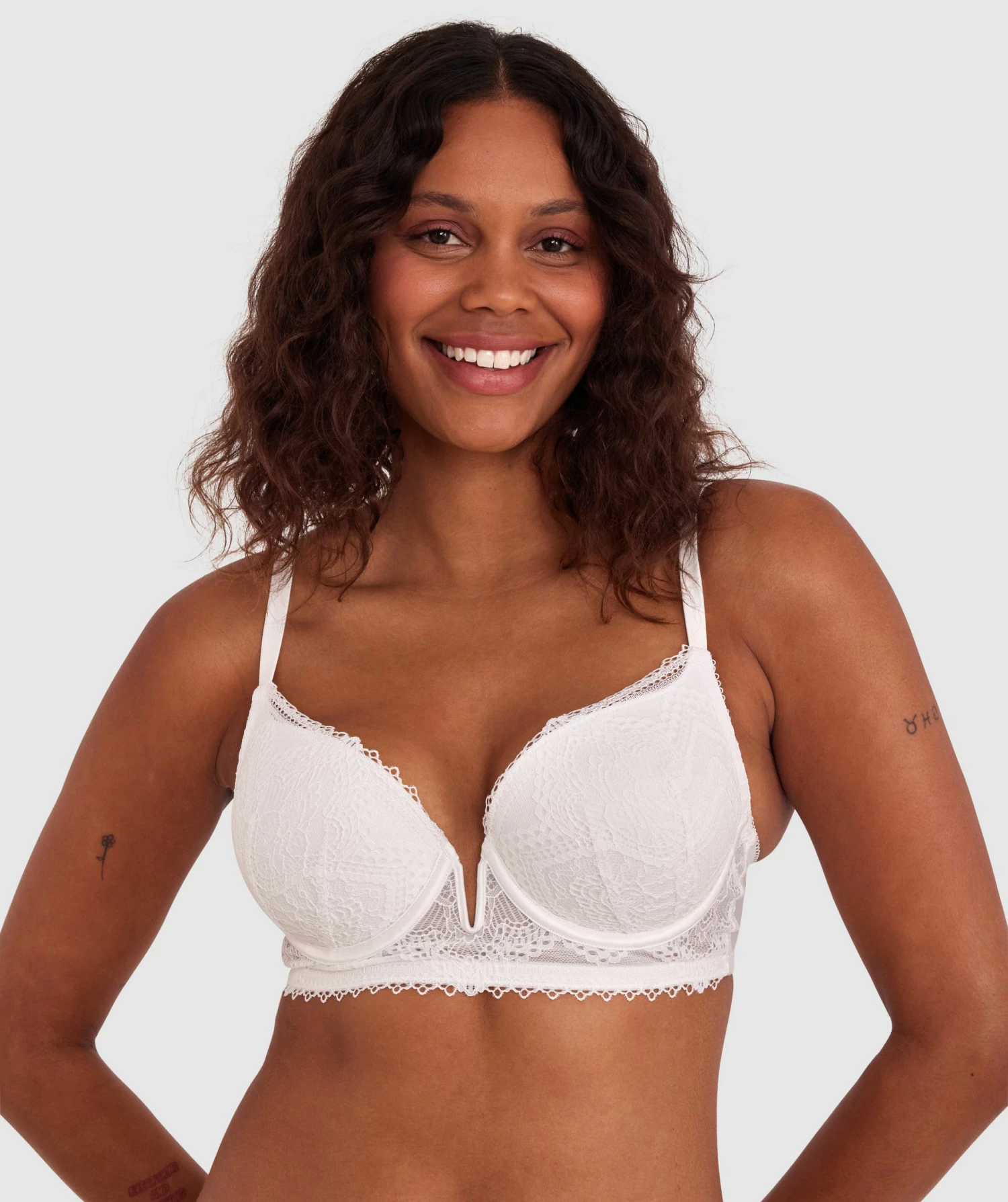 Chicago Contour Plunge Bra - Ivory 3 Chicago Contour Plunge Bra - Ivory