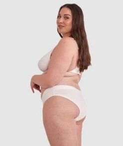Chill High Leg Brazilian Knicker - Ivory -BRAS N THINGS Sales chill high leg brazilian knicker ivory 01439703 1