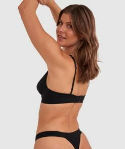 Chill Plunge Bra - Black 10 Chill Plunge Bra - Black -BRAS N THINGS Sales chill plunge bra black 01442501 20