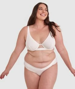 Chill Plunge Bra - Ivory