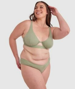Chill Plunge Bra - Khaki 10 Chill Plunge Bra - Khaki -BRAS N THINGS Sales chill plunge bra khaki 01442502 15