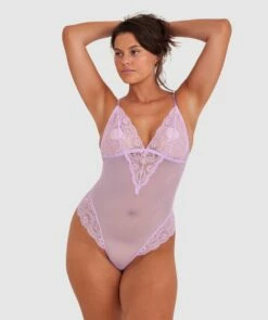 Clara Bodysuit - Lilac
