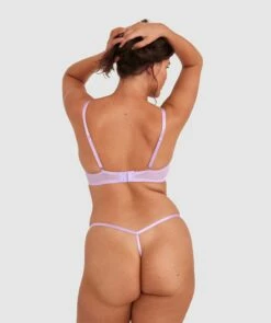 Clara Underwire & Mini V Set - Lilac 10 Clara Underwire & Mini V Set - Lilac -BRAS N THINGS Sales clara underwire mini v set lilac 01490402 7