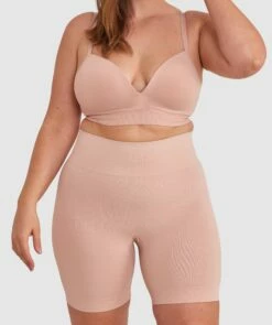 Cooling Seamfree Thigh Shaper - Nude