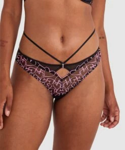 Demi Brazilian Knicker - Black