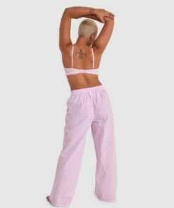 Dorothy Long Pant - Pale Pink
