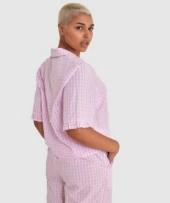Dorothy Short Sleeve - Pale Pink 12 Dorothy Short Sleeve - Pale Pink -BRAS N THINGS Sales dorothy short sleeve pale pink 01322903 11