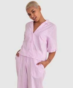 Dorothy Short Sleeve - Pale Pink