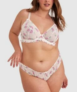Elodie Brazilian Knicker - Print Floral 10 Elodie Brazilian Knicker - Print Floral -BRAS N THINGS Sales elodie brazilian knicker print floral 01445801 5