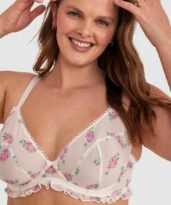 Elodie Full Cup Underwire Bra - Print Floral -BRAS N THINGS Sales elodie full cup underwire bra print floral 01445401 5