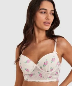 Elodie Push Up Bra - Print Floral -BRAS N THINGS Sales elodie push up bra print floral 01445601 9