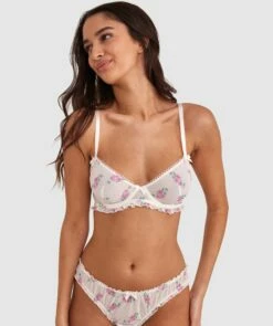Elodie Underwire Bra - Print Floral -BRAS N THINGS Sales elodie underwire bra print floral 01445501